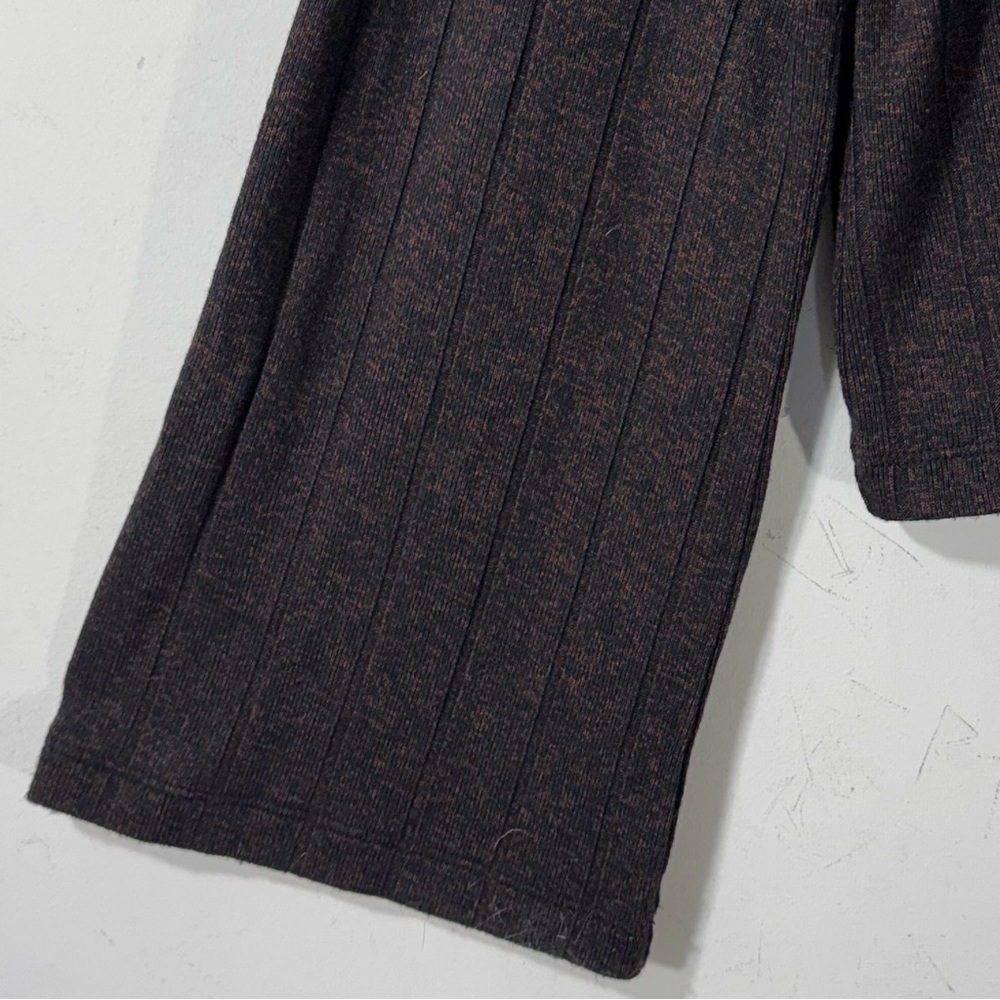 Athleta Harmony Hooded boxy ribbed top Mahogany - Picture 4 of 9